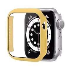 GENERICO - CASE BUMPER PARA APPLE WATCH 42MM SERIE 1 AMARILLO