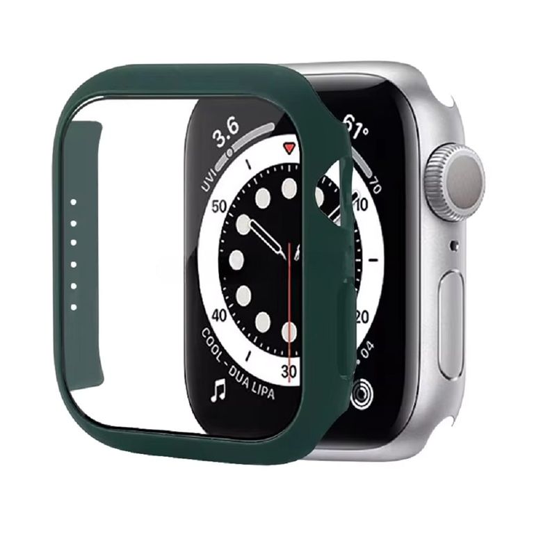 CASE BUMPER PARA APPLE WATCH 42MM SERIE 3 VERDE OSCURO