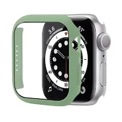 GENERICO - CASE BUMPER PARA APPLE WATCH 44MM SERIE 6 VERDE CLARO