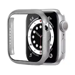 GENERICO - CASE BUMPER PARA APPLE WATCH 45MM SERIE 7 PLATEADO