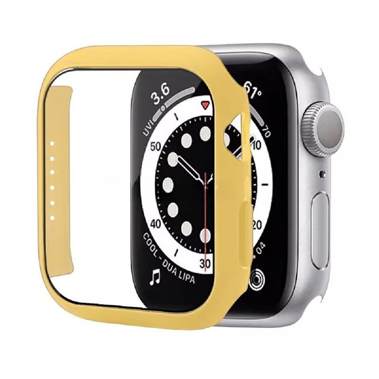 CASE BUMPER PARA APPLE WATCH 40MM SE AMARILLO