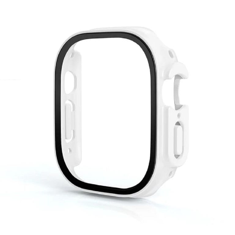 CASE BUMPER PARA APPLE WATCH 49MM ULTRA 2 BLANCO