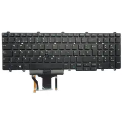 GENERICO - Teclado Para Laptop Dell Latitude Dell Precision Iluminado Pointstick