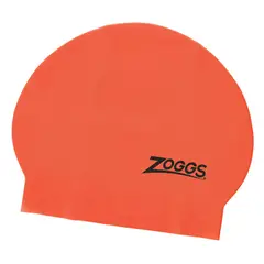 ZOGGS - Gorra de Natación Junior Latex Anaranjado