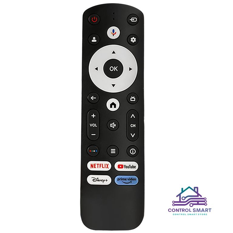 Control Remoto Compatible Hyundai Smart TV 4K Moderno Sin VOZ