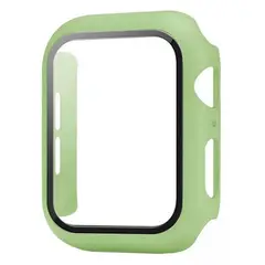 GENERICO - Case Bumper APPLEWATCH con Vidrio incorporado 38mm verde lima