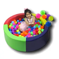 GENERICO - Piscina Acolchada para bebés no incluye Pelotas
