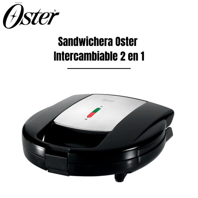 Sandwichera Intercambiable 2 en 1