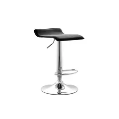 BONNO - Banco Para Bar Brand Giratorio Negro
