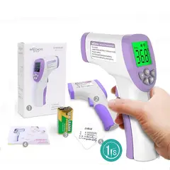 GENERICO - TERMOMETRO INFRARROJO MARCA MEDIOR INCLUYE BATERIA DE 9 VOLTIOS