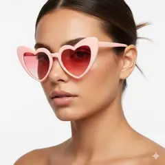 GENERICO - LENTES DE SOL MUJER UV400 Corazon