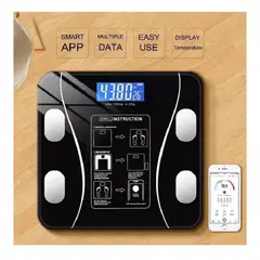 GENERICO - Báscula Digital Smart con Bluetooth y Aplicativo de 180 kg