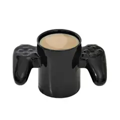 GENERICO - Taza 3D Mando de play negro- Game Over