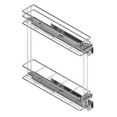 MENAGE CONFORT - BOTELLERO GUIAS LATERALES CLASSIC 379E 200F -