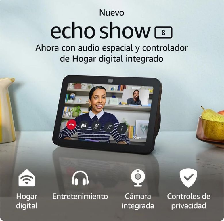 Alexa Echo Show 8 3ra Generacion Pantalla 8 Hd