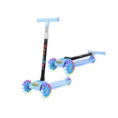 GENERICO - Scooter Infantil Niños Luces Celeste