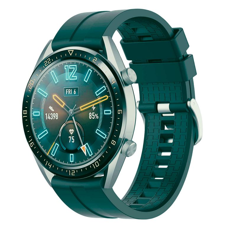 CORREA DE SILICONA PARA HUAWEI GT2 E VERDE