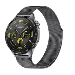 GENERICO - CORREA DE MILANESE PARA HUAWEI GT2 E NEGRO