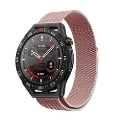 GENERICO - CORREA DE MILANESE PARA HUAWEI GT2 PRO ROSA ROSE