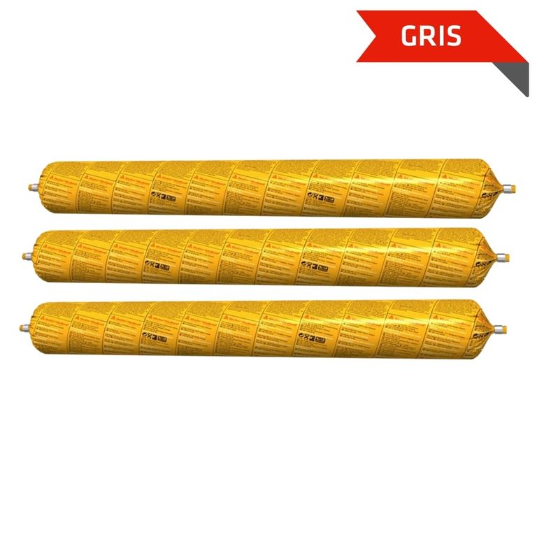 Tripack Sellador de juntas y fisuras Sikaflex 11FC Purform Gris 600ml