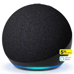 AMAZON - ALEXA ECHO DOT 5TA GENERACIÓN NEGRO PARLANTE INTELIGENTE