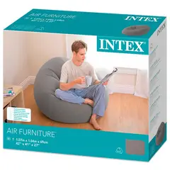 INTEX - - Sillón inflable puff