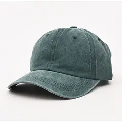 KAST PE - Gorro Tipo Beisbol Washed Effect Baseball Verde