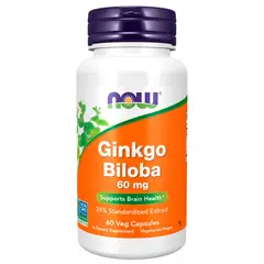 NOW - Ginkgo Biloba 60 mg -