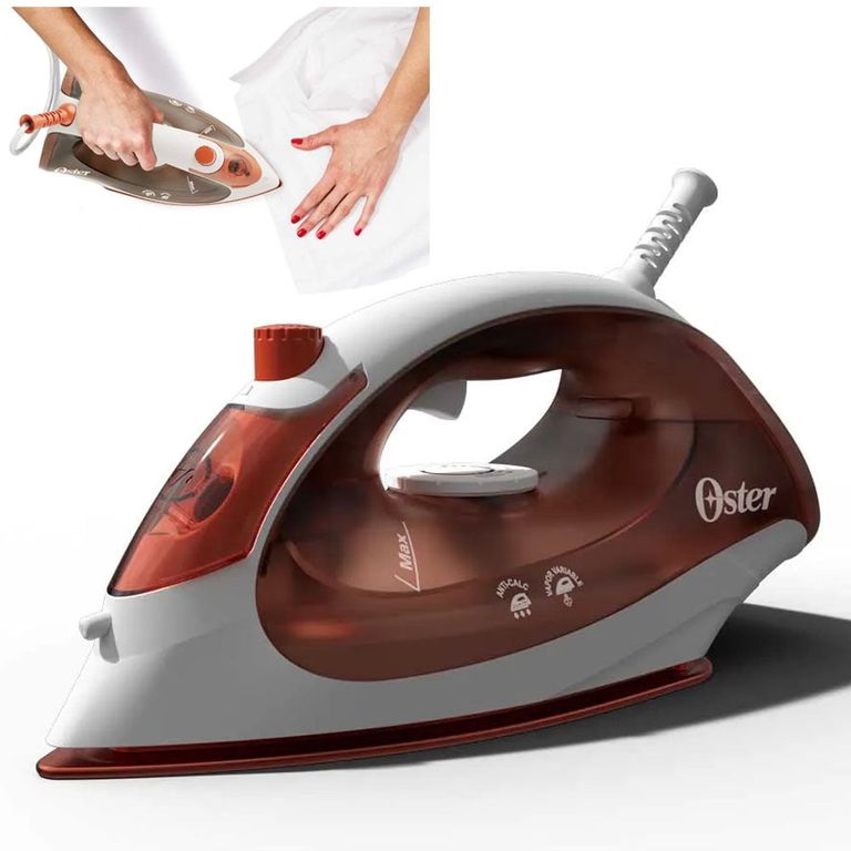 Plancha a Vapor Compacta con Base Antiadherente