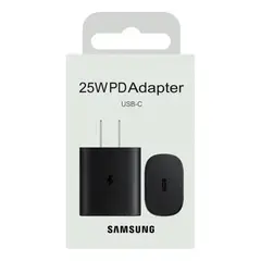 SAMSUNG - Adaptador 25W Original Para A53 - Negro