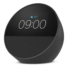 AMAZON - Echo Spot 2024 Despertador Inteligente Negro