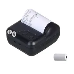 JPSYSTEMS - Impresora portátil térmica batería ticket 80mm USB Bluetooth + 1 rollo