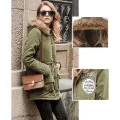 GENERICO - Casacas Parka Abrigo Mujer