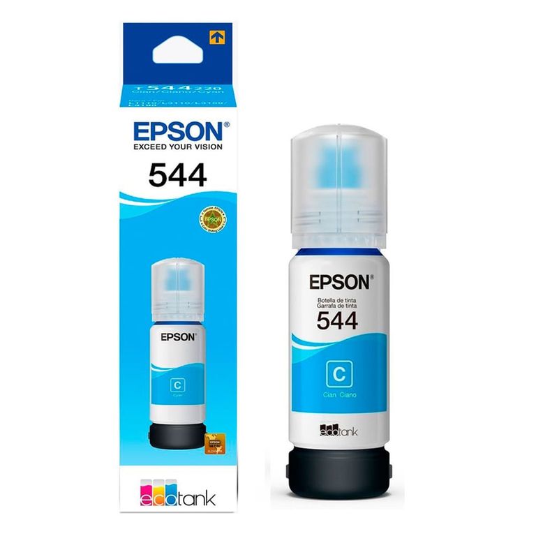 Tinta T544 original tinta tinta AZUL CYAN serie L T544220-AL