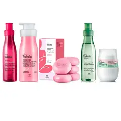 NATURA - Kit tododia 2 body splash,jabones,crema y desodorante