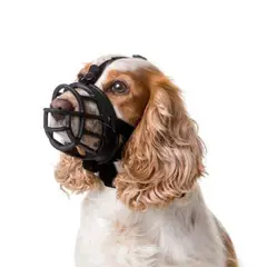 GENERICO - Bozal Flexible de Silicona para Perros Talla 2