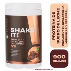 EAT IT SHAKE IT DRINK IT - SHAKE IT! PROTEÍNA DE SUERO DE LECHE KIDS CHOCOLATE 900 GR