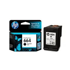 HP - Cartucho 664 negro original