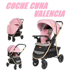 BABY HAPPY - Nuevo Coche cuna Valencia - Rosa
