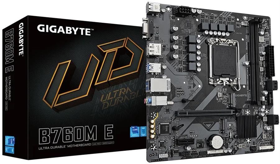 Motherboard B760M E rev 1 0 Chipset Intel B760 LGA1700 mATX