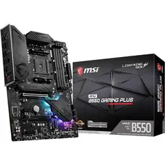 Msi - Motherboard MPG B550 GAMING PLUS AMD B550 AM4 HDMI DP USB 3 2
