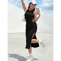 GENERICO - Vestido Elite con abertura lateral