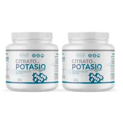 NIBRAY - Citrato de Potasio 250 gr Pack 2 Potes