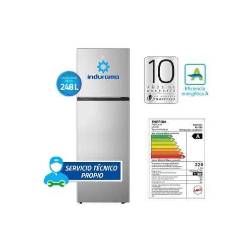 Refrigeradora RI-389 No Frost 248L