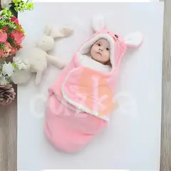 CUZKA - Saco de dormir para Bebé »RABBIT» Pink