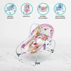 CUZKA - Mecedora 6 en 1 »VERSATILE» Pink