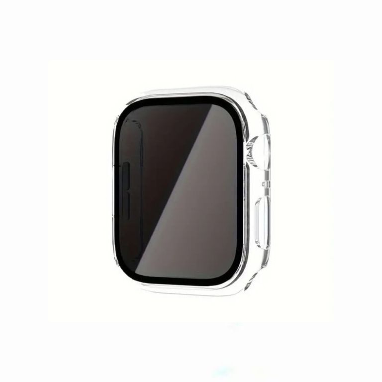 Cover Para Apple Watch 41mm Glass Antiespia - Transparente