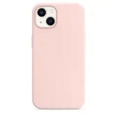 GENERICO - CASE DE SILICONA PARA IPHONE15 PRO ROSA CHICLE