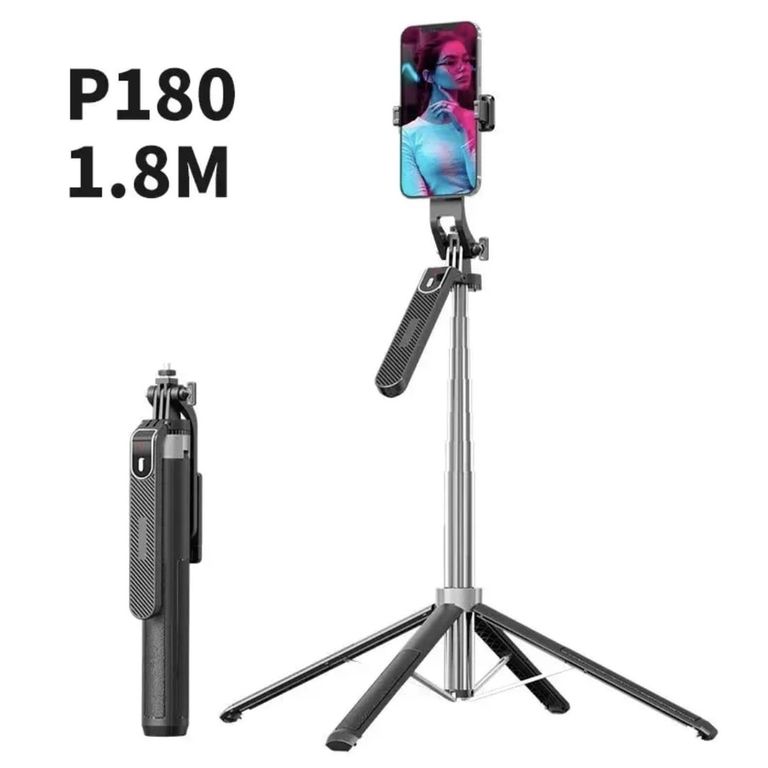 Trípode Selfie stick 180mts con Bluetooth