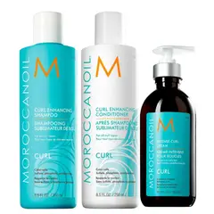 MOROCCANOIL - CURL – Trio Shampoo 250 ml + Conditioner 250 ml + Intense Curl Cream 300 ml
